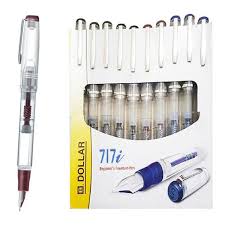 Dollar 717i M&G Fountain Pen – Refillable Smooth Writing Pen for Professional